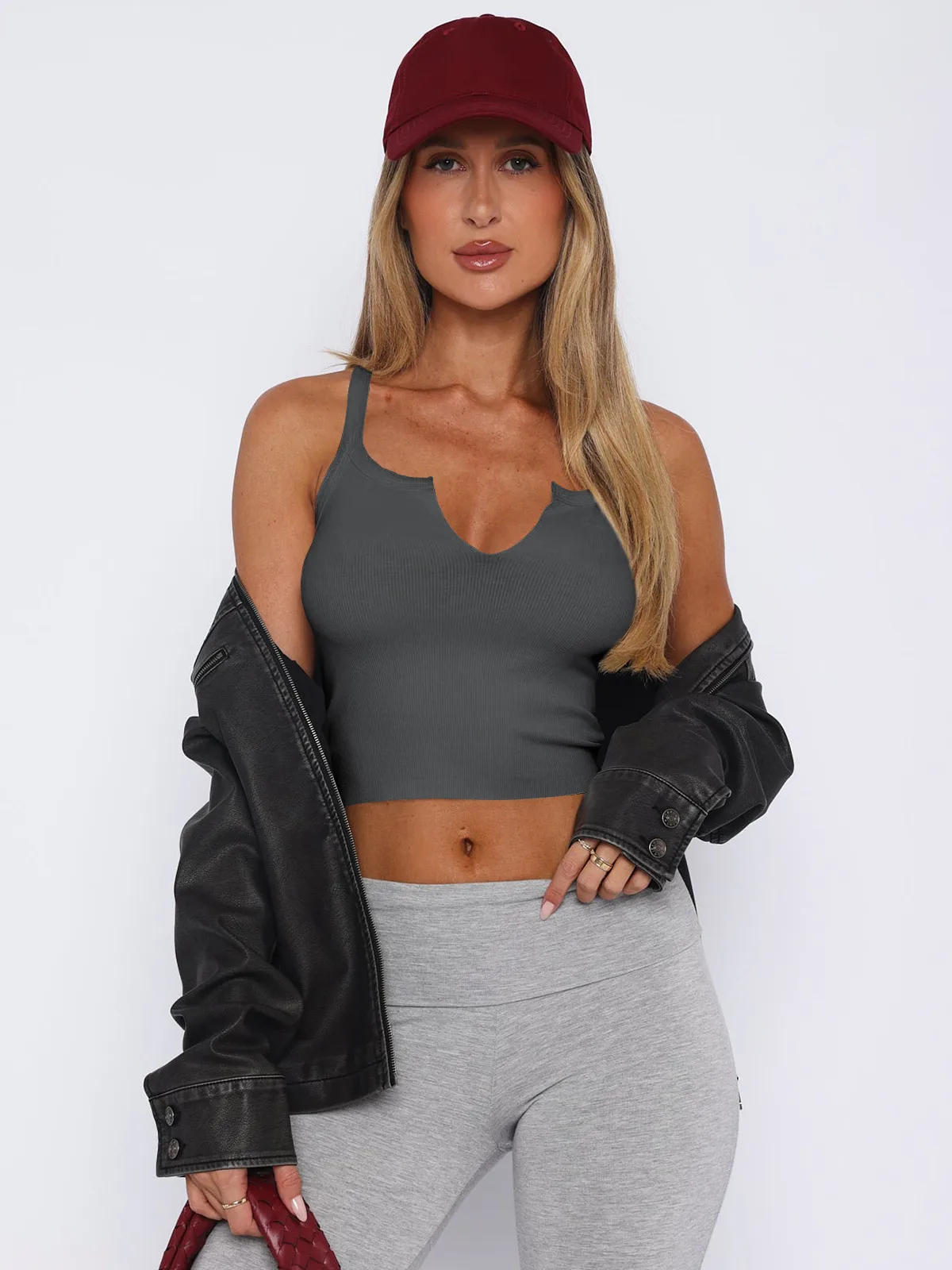 New Style Dopamine Wear Spice Girls Women's Vest Outer Wear Women's Summer Sweet And Spicy Style Small V-neck Y2K Slim-fit Top display picture 11