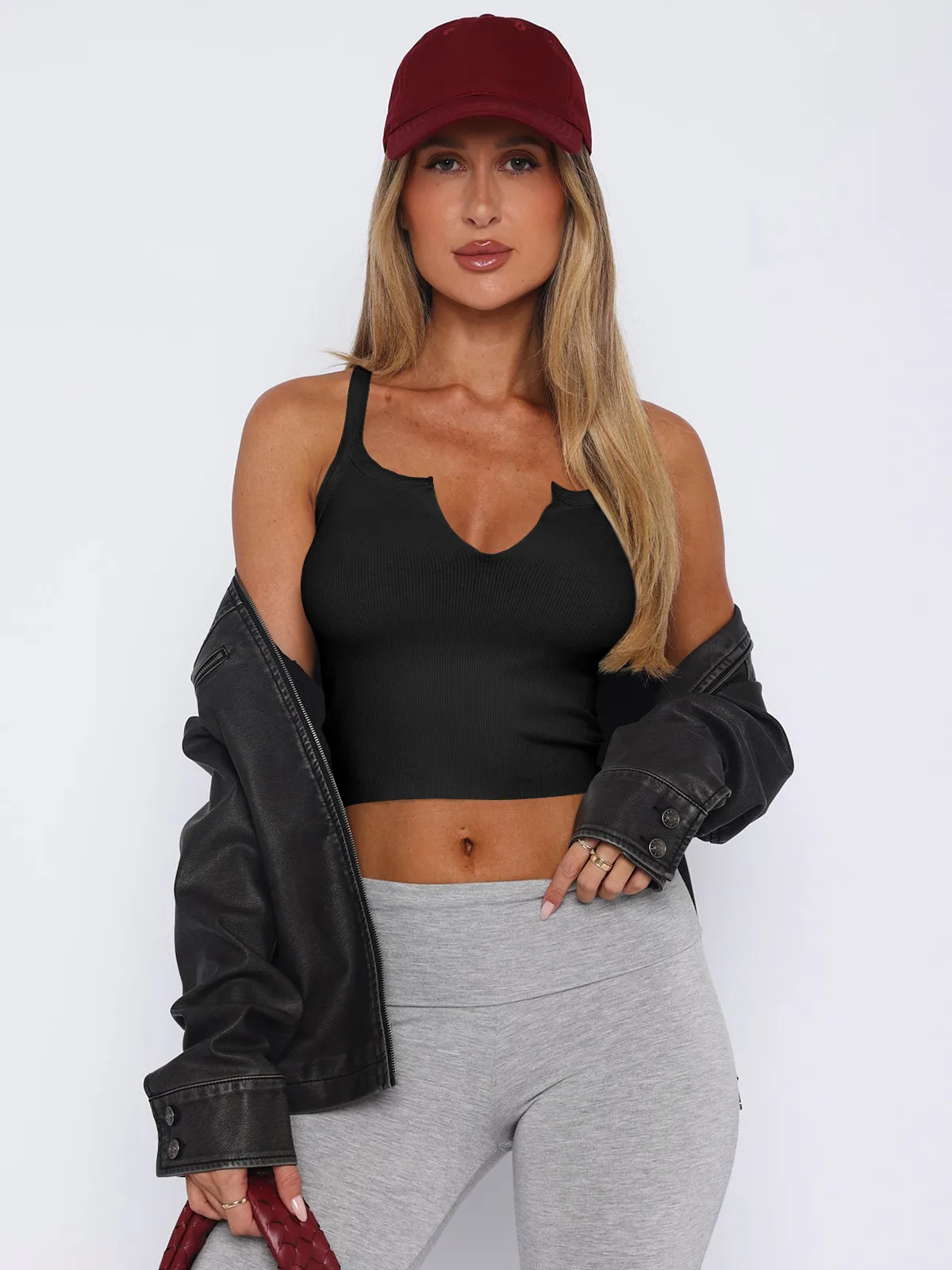 New Style Dopamine Wear Spice Girls Women's Vest Outer Wear Women's Summer Sweet And Spicy Style Small V-neck Y2K Slim-fit Top display picture 16
