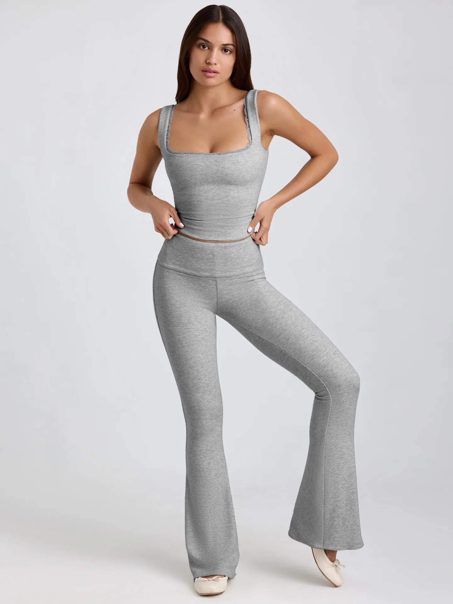 New  Y2K Vest Backless Lace Sexy Top Solid Color Thread Square Neck Fashion Sling Clothes display picture 10