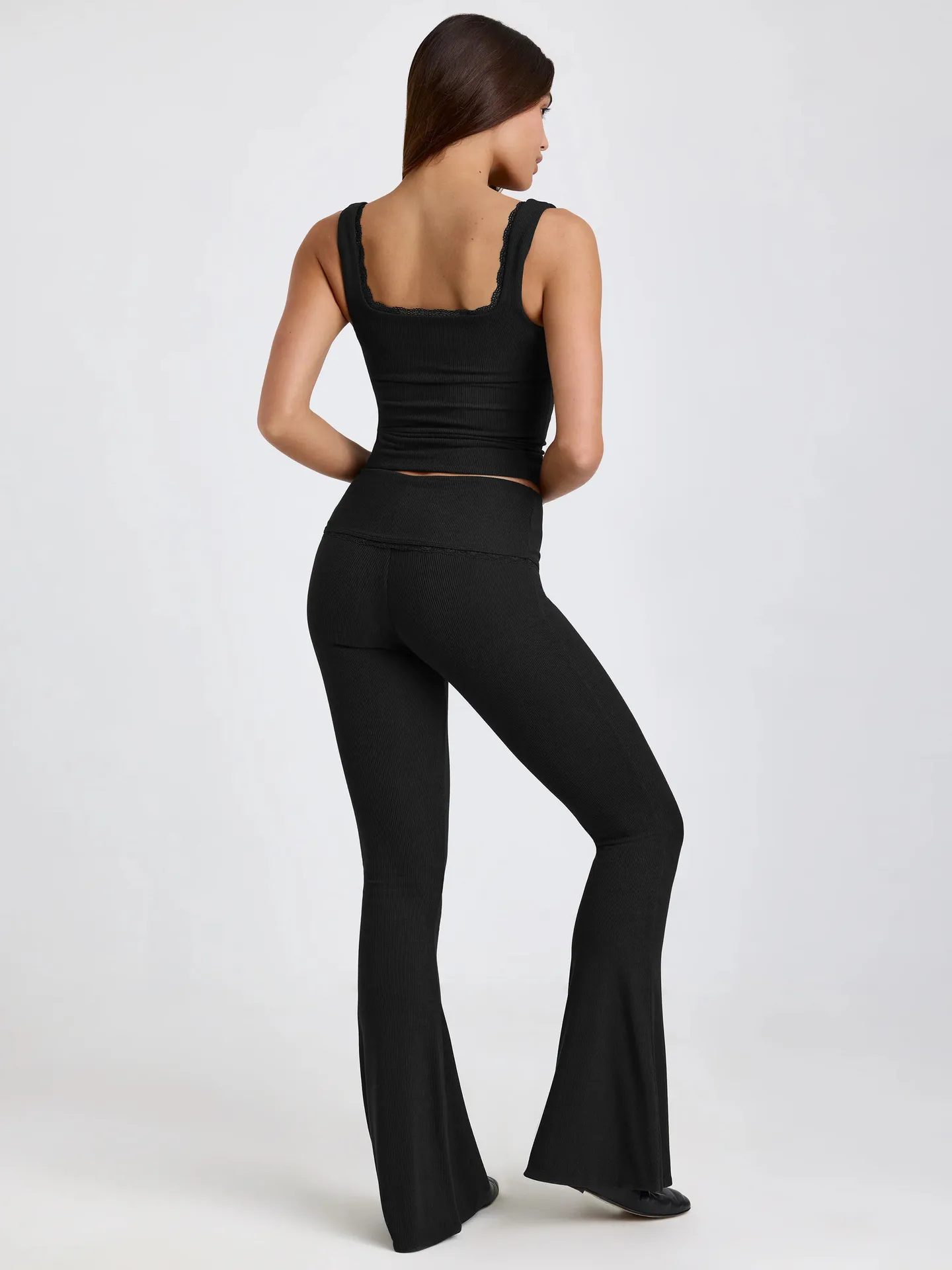 New  Y2K Vest Backless Lace Sexy Top Solid Color Thread Square Neck Fashion Sling Clothes display picture 14