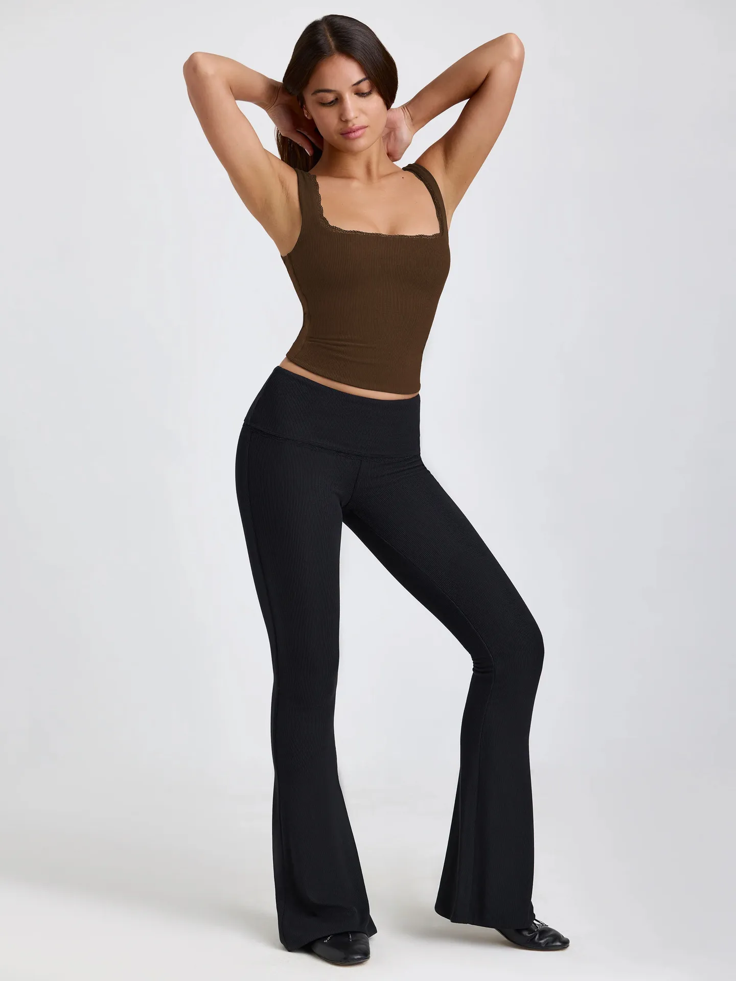 New  Y2K Vest Backless Lace Sexy Top Solid Color Thread Square Neck Fashion Sling Clothes display picture 21