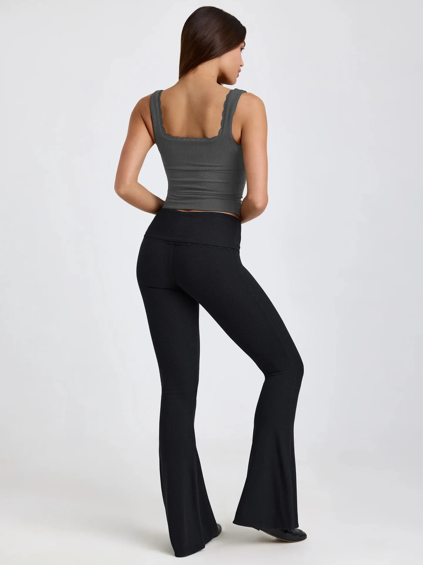 New  Y2K Vest Backless Lace Sexy Top Solid Color Thread Square Neck Fashion Sling Clothes display picture 24