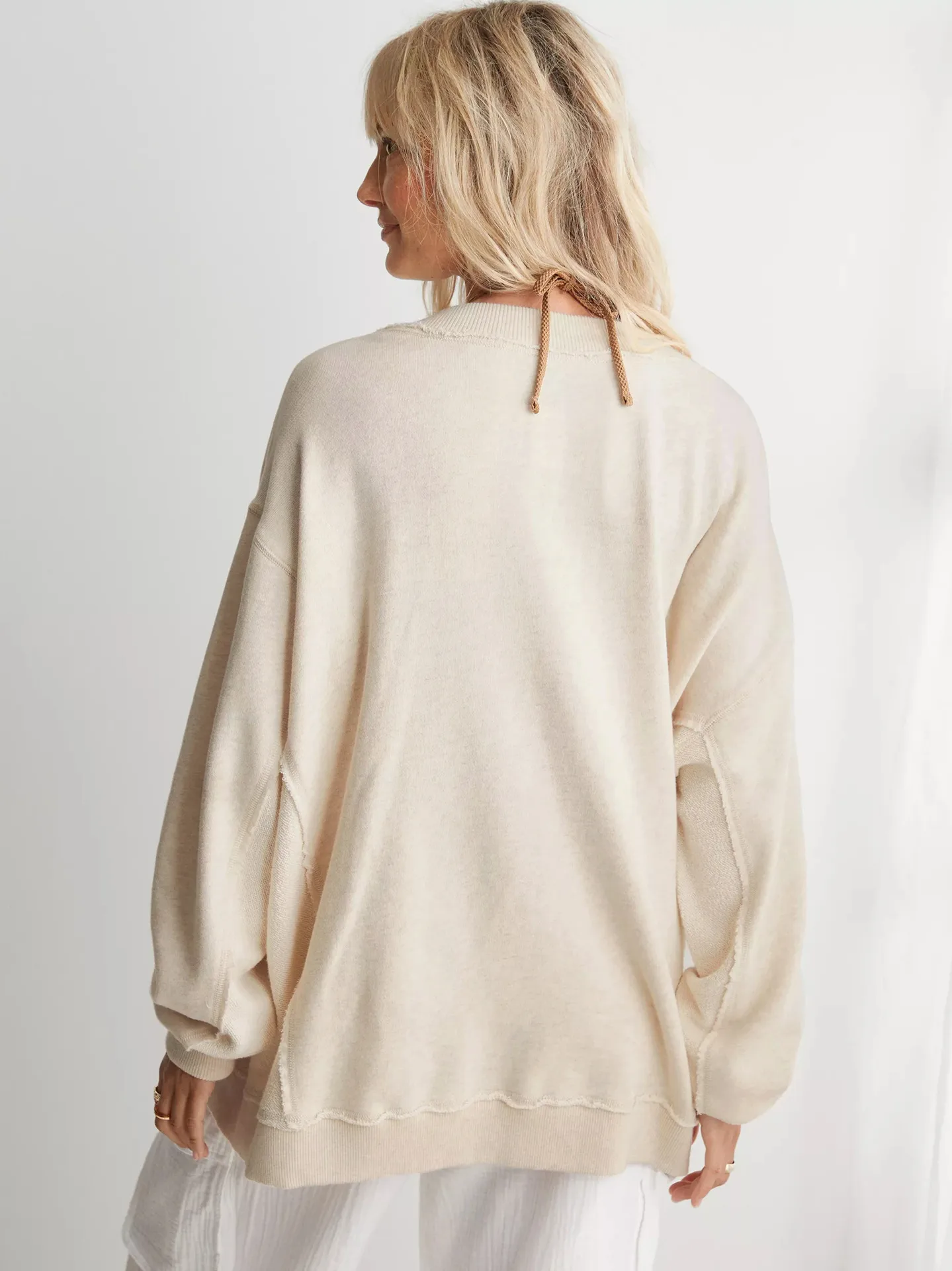 Wish  Hot Selling New  Women's Fashion Brand Pullover Sweater Jacket Loose Long Sleeve Top Knitted Shirt display picture 22