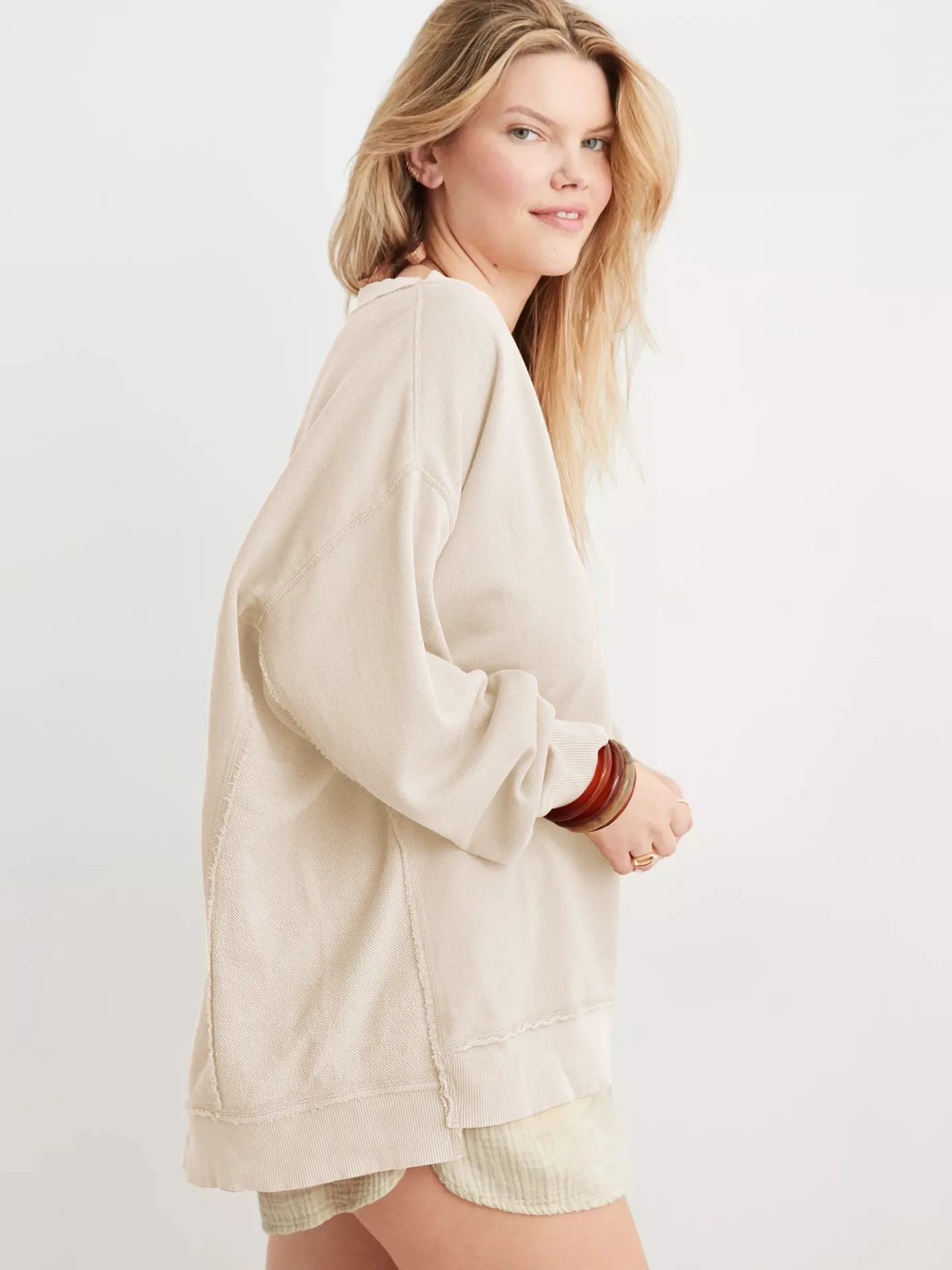Wish  Hot Selling New  Women's Fashion Brand Pullover Sweater Jacket Loose Long Sleeve Top Knitted Shirt display picture 24