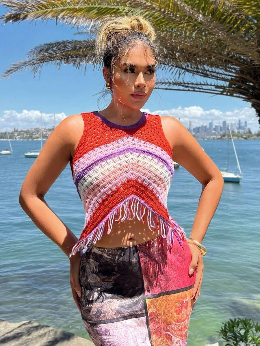 Women's Tank Tops Sexy Tropical Solid Color display picture 5