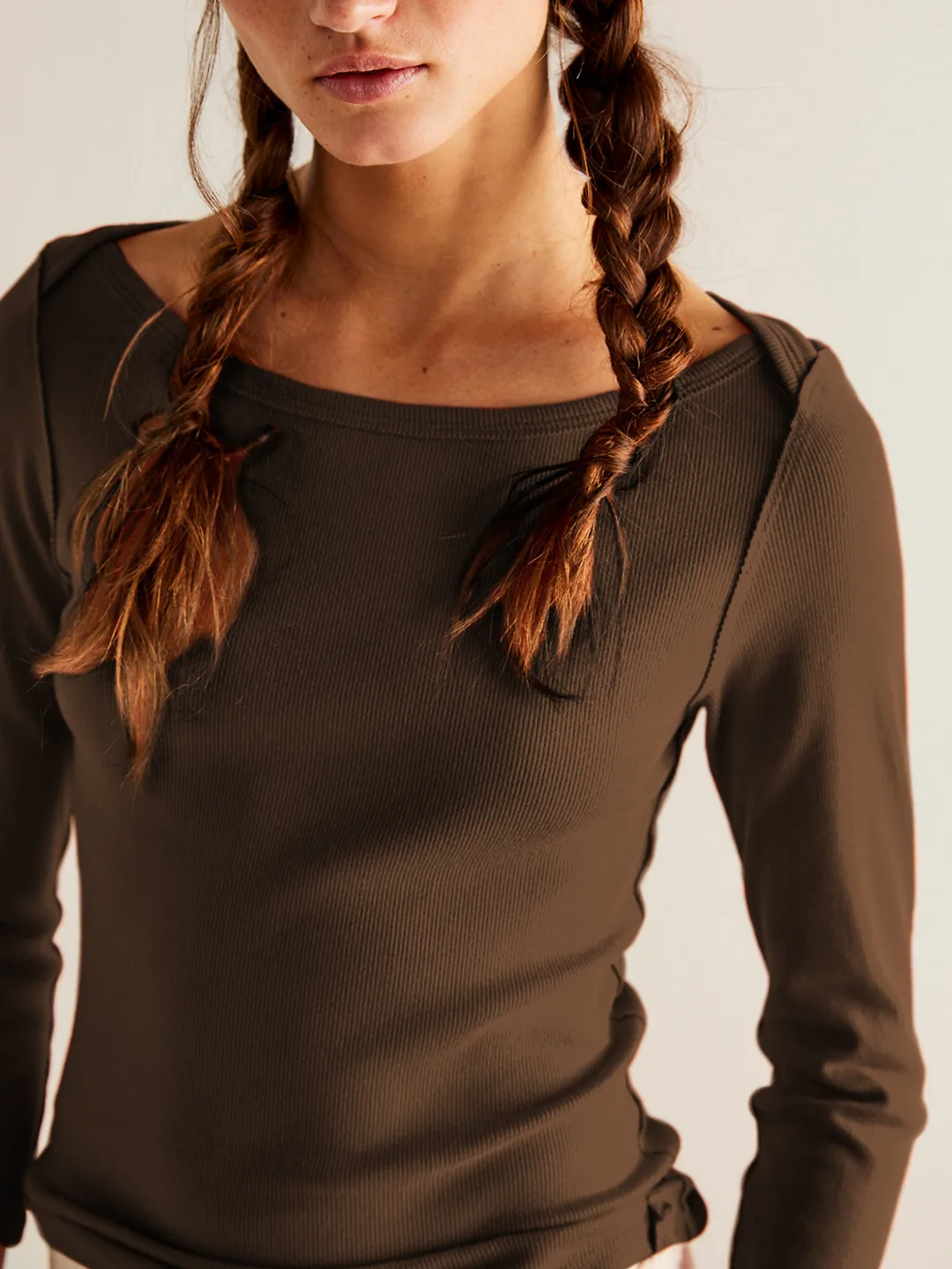 Summer New Hot Sale Women's Slim-fit One-line Collar Decorative Solid Color Top All-match Slimming Sexy Inner Women display picture 20