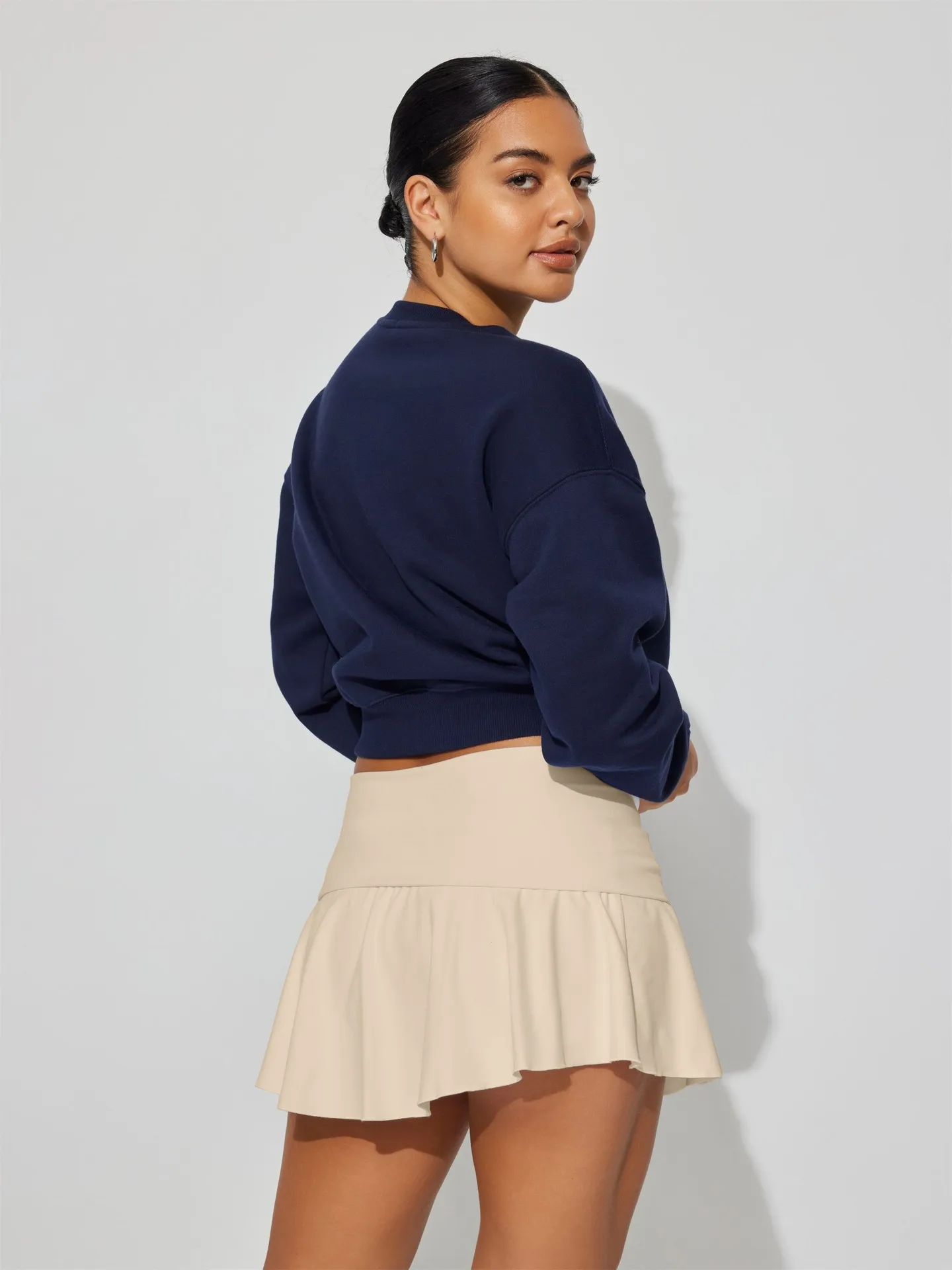 New High-end Skirt  Foreign Trade Yoga High Waist Skirt Lining Anti-walking Skirt Summer display picture 15