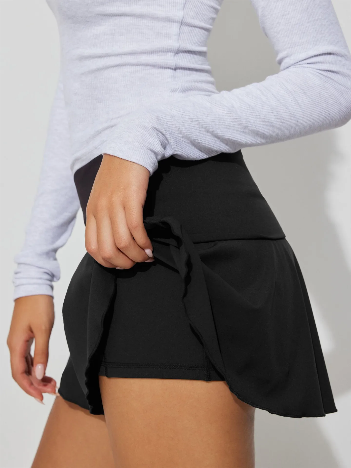 New High-end Skirt  Foreign Trade Yoga High Waist Skirt Lining Anti-walking Skirt Summer display picture 21