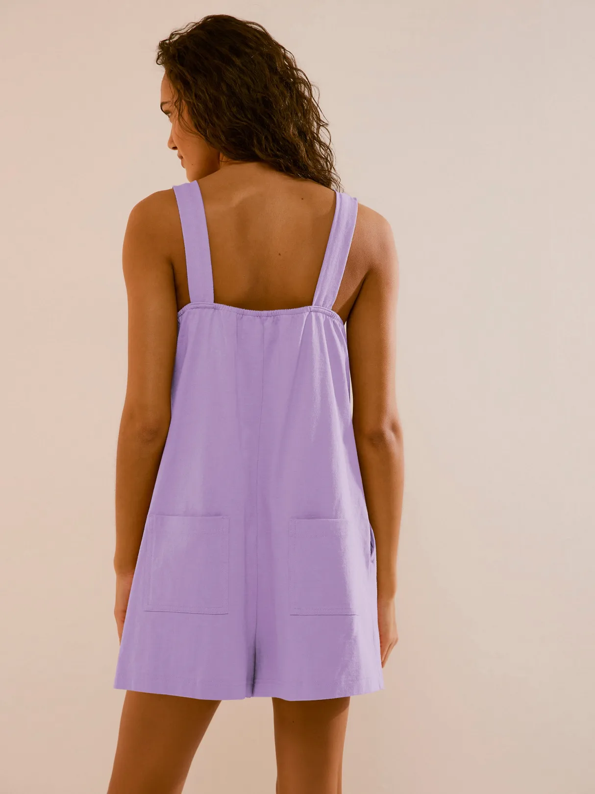Summer New Hot Sale Solid Color Sweet Girl Dress Loose Square Collar Fashion All-match Cute Skirt Fresh Strap Skirt Pants For Women display picture 23