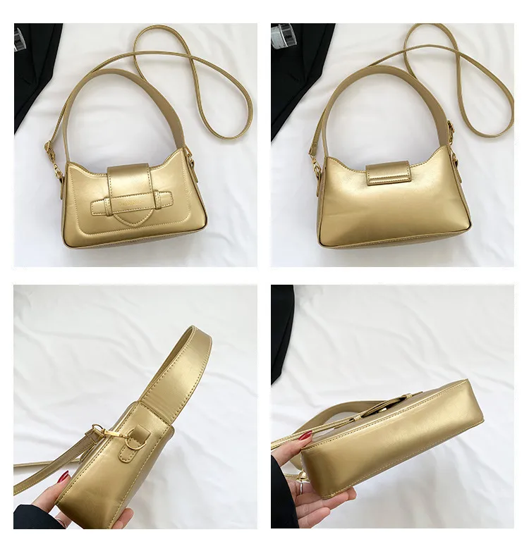 Niche Design Underarm Bag For Women  Autumn And Winter New Commuter Bag Simple Personality Shoulder Messenger Bag For Women display picture 1