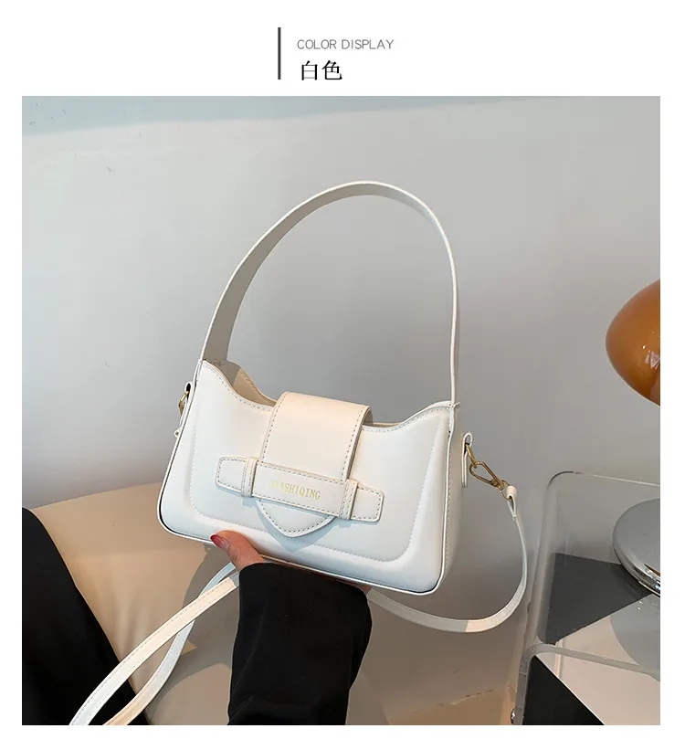 Niche Design Underarm Bag For Women  Autumn And Winter New Commuter Bag Simple Personality Shoulder Messenger Bag For Women display picture 18
