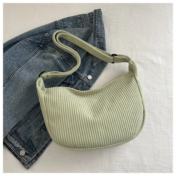 New Large Capacity High Sense Leisure Commute Crossbody Bag Adjustable Shoulder New Style Niche Canvas Bag For Women display picture 2