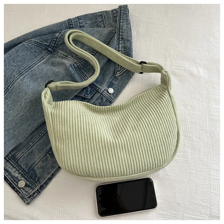 New Large Capacity High Sense Leisure Commute Crossbody Bag Adjustable Shoulder New Style Niche Canvas Bag For Women display picture 3