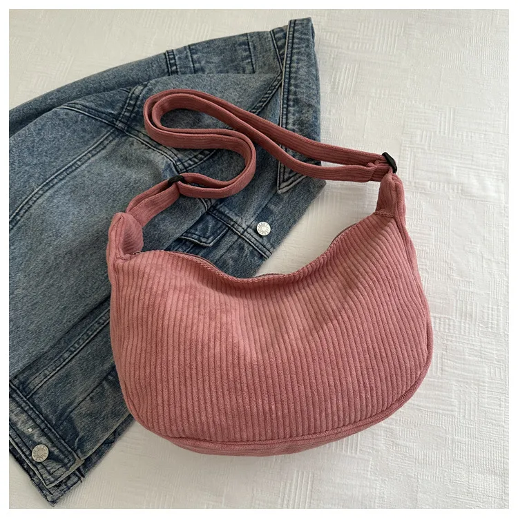 New Large Capacity High Sense Leisure Commute Crossbody Bag Adjustable Shoulder New Style Niche Canvas Bag For Women display picture 15