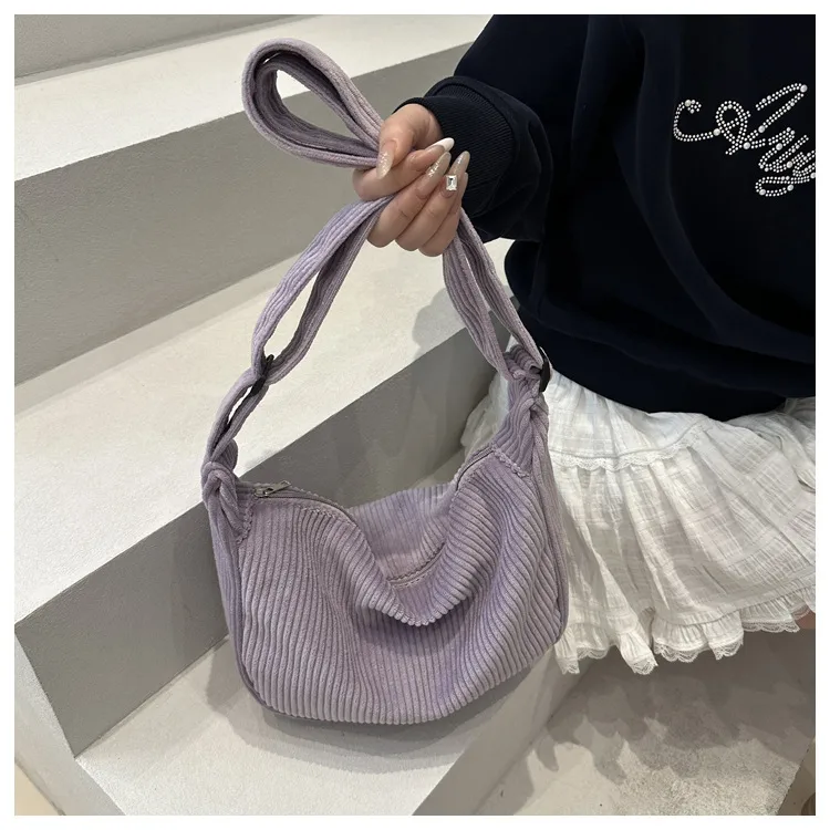 New Large Capacity High Sense Leisure Commute Crossbody Bag Adjustable Shoulder New Style Niche Canvas Bag For Women display picture 33