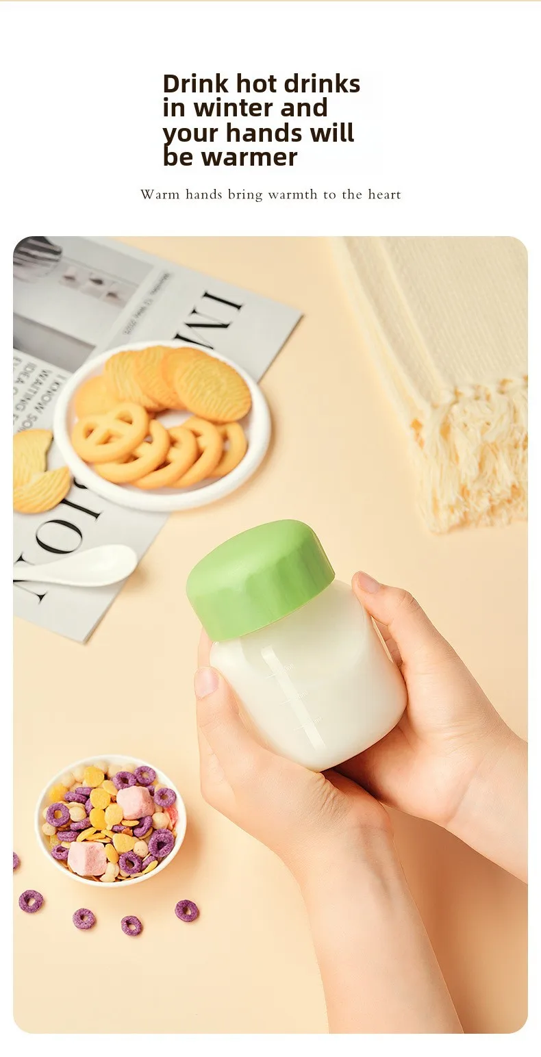 Fat Cup Milk Shake Cup Soymilk Cup Small Gift Milk Tea Cup Mini Water Cup Activities Wholesale Glass display picture 4