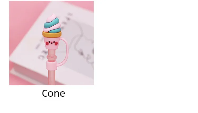 Stanley Cup Straw Sleeve Silicone Straw Cap Flower Straw Plug  Explosions Factory In Stock Direct Sales display picture 7