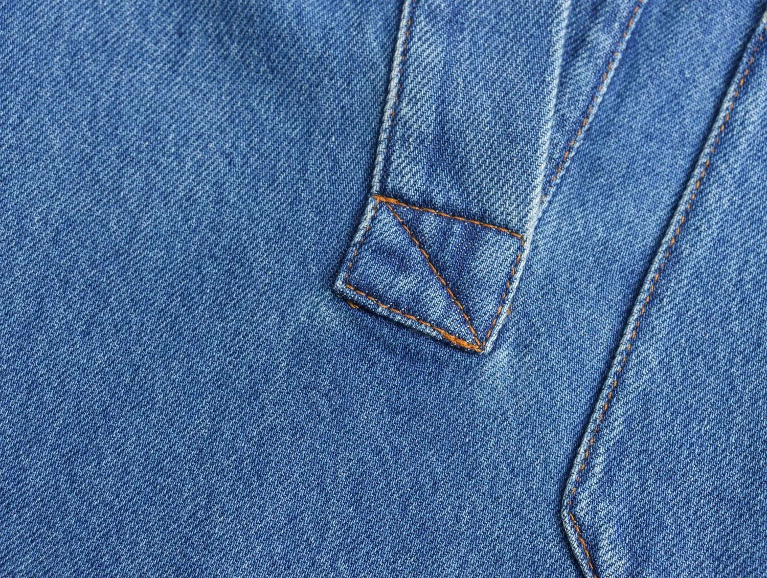 Spring  New Street Style Denim Shirt 1209427001 Casual Pants 1209795001 Suit display picture 13