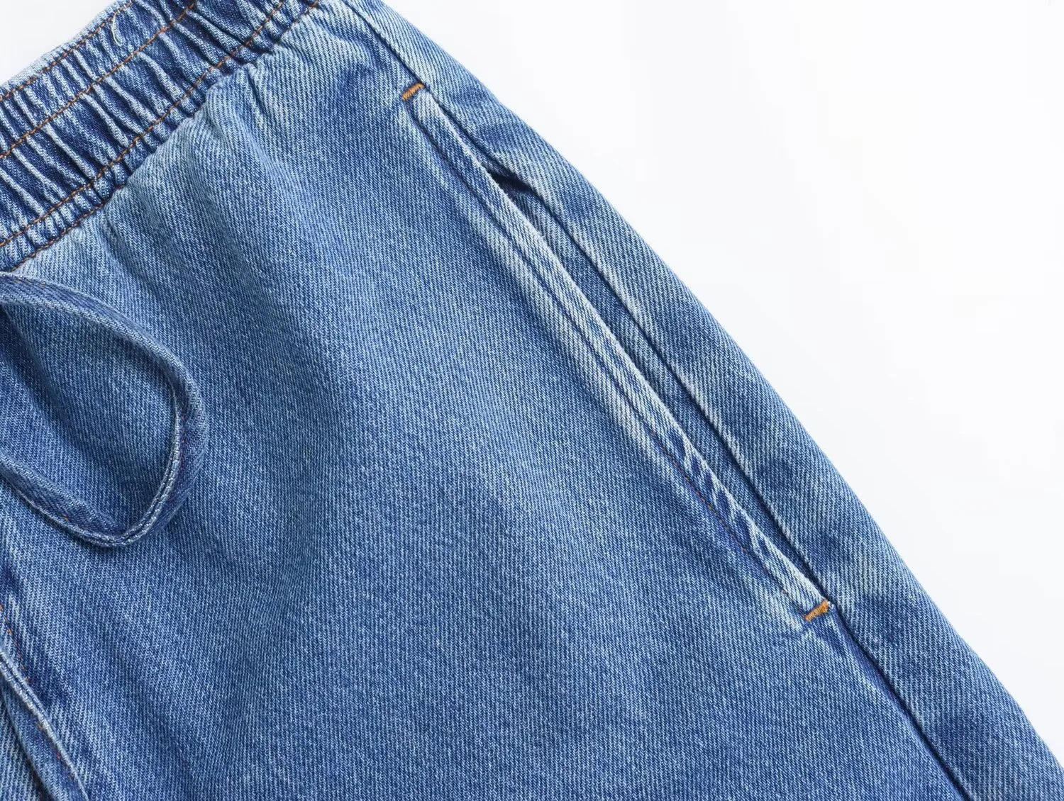 Spring  New Street Style Denim Shirt 1209427001 Casual Pants 1209795001 Suit display picture 22