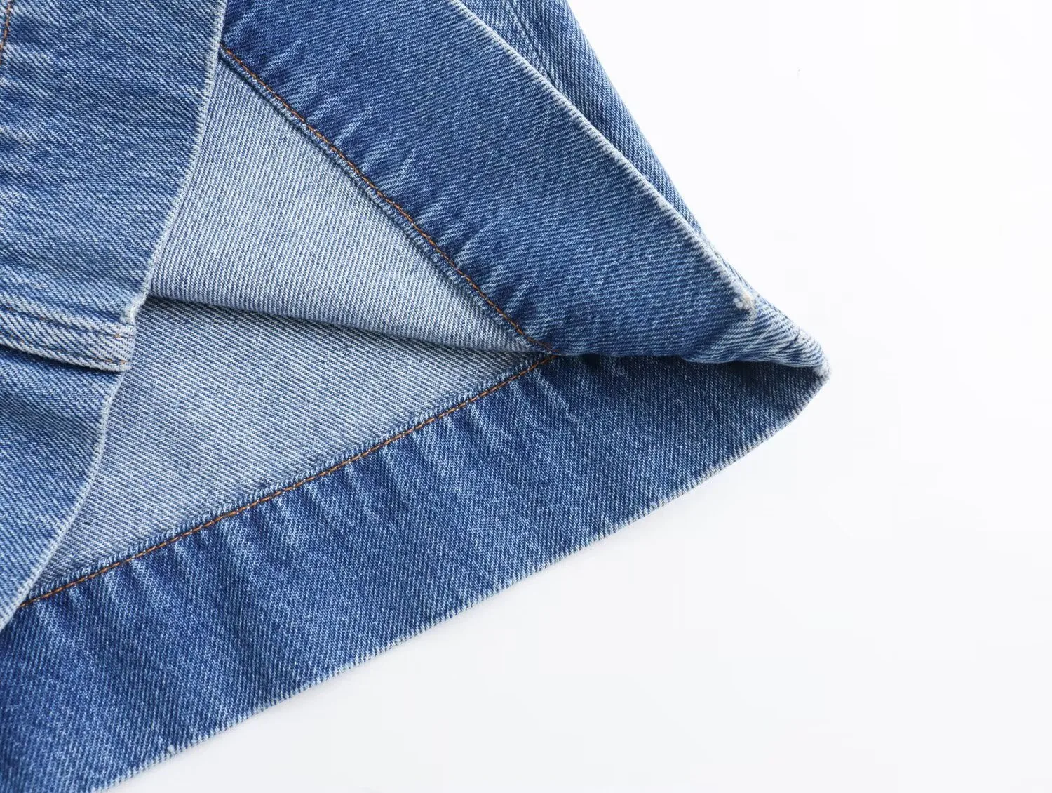 Spring  New Street Style Denim Shirt 1209427001 Casual Pants 1209795001 Suit display picture 28