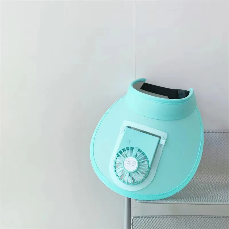 New Style Sun Hat With Fan USB Charging Big Brim Outdoor Summer Hat Men's And Women's Sun Hat Parent-child Sun Hat display picture 22