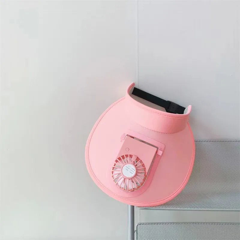 New Style Sun Hat With Fan USB Charging Big Brim Outdoor Summer Hat Men's And Women's Sun Hat Parent-child Sun Hat display picture 24