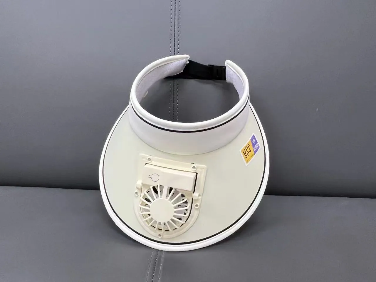 New Summer Fan Hat USB Rechargeable Adult Empty Top Hat Men's And Women's Sunscreen Sun Hat Cool Hat Outdoor Sun Hat display picture 5