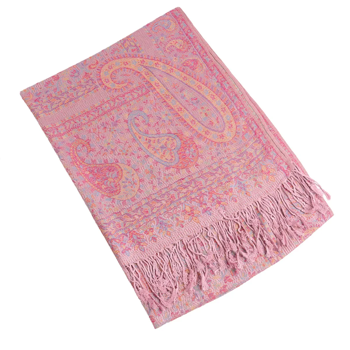 Hot Selling Cashew Flower Hanging Tassel Long Scarf Classic Ethnic Style Popular National Style Imitation Cashmere Autumn And Winter Scarf display picture 5