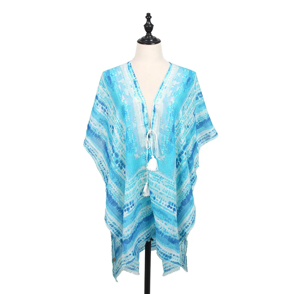 Hot-mined Satin Gold Silk Scarf Women's Long Strip Shawl Scarf Beach Clothes Factory Foreign Trade Supply display picture 16