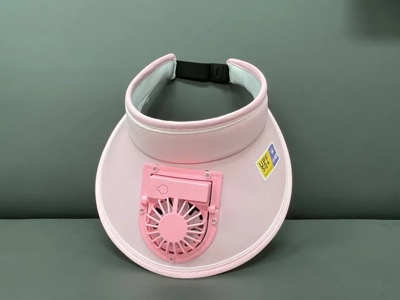 Summer New Fan Hat Sunshade Sunscreen Usb Charging Face-covering Women's Outdoor Empty Top Large Eaves Sun Hat Spot display picture 5