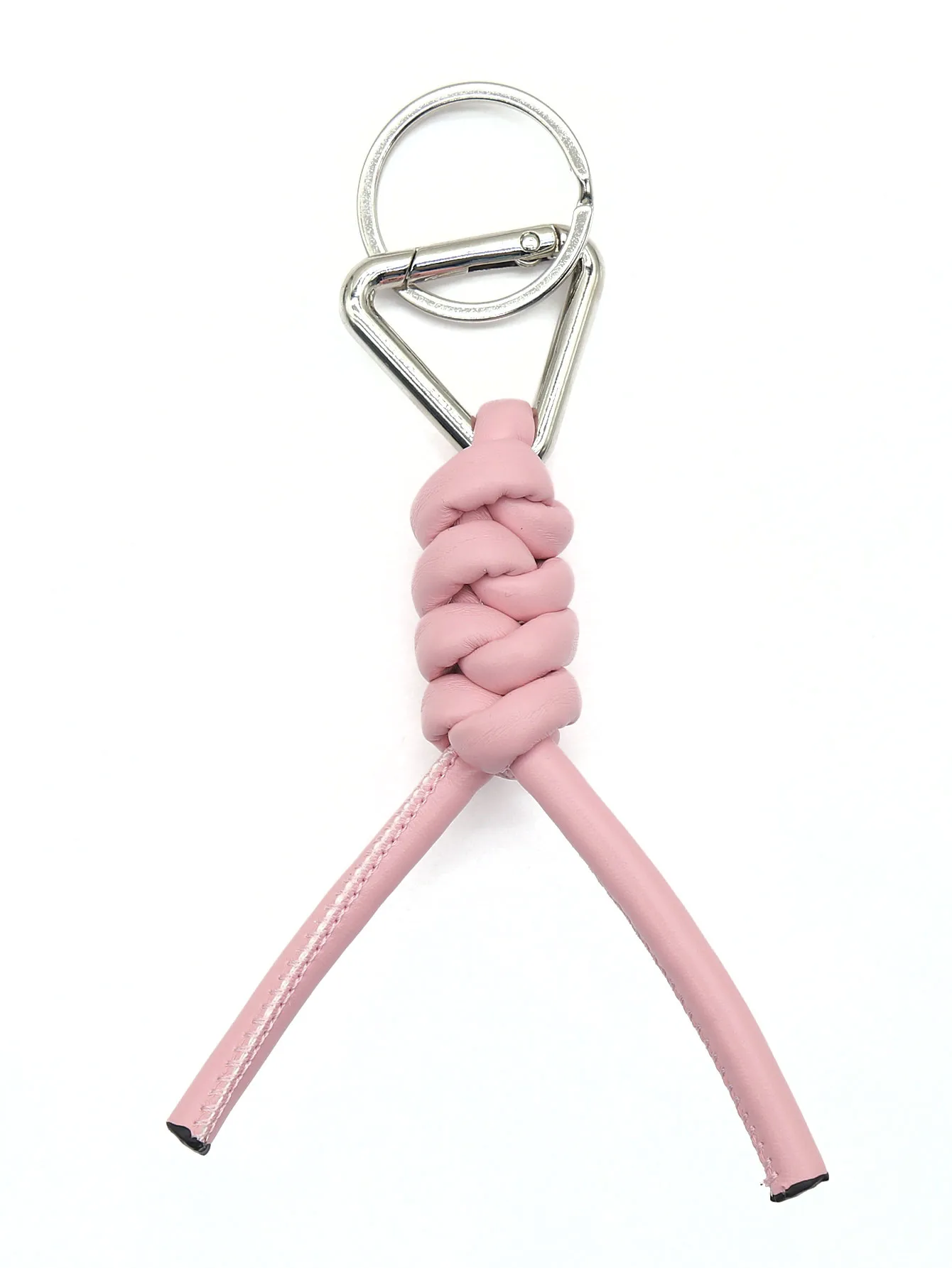 1 Piece All Seasons Pu Leather Solid Color Keychain display picture 8