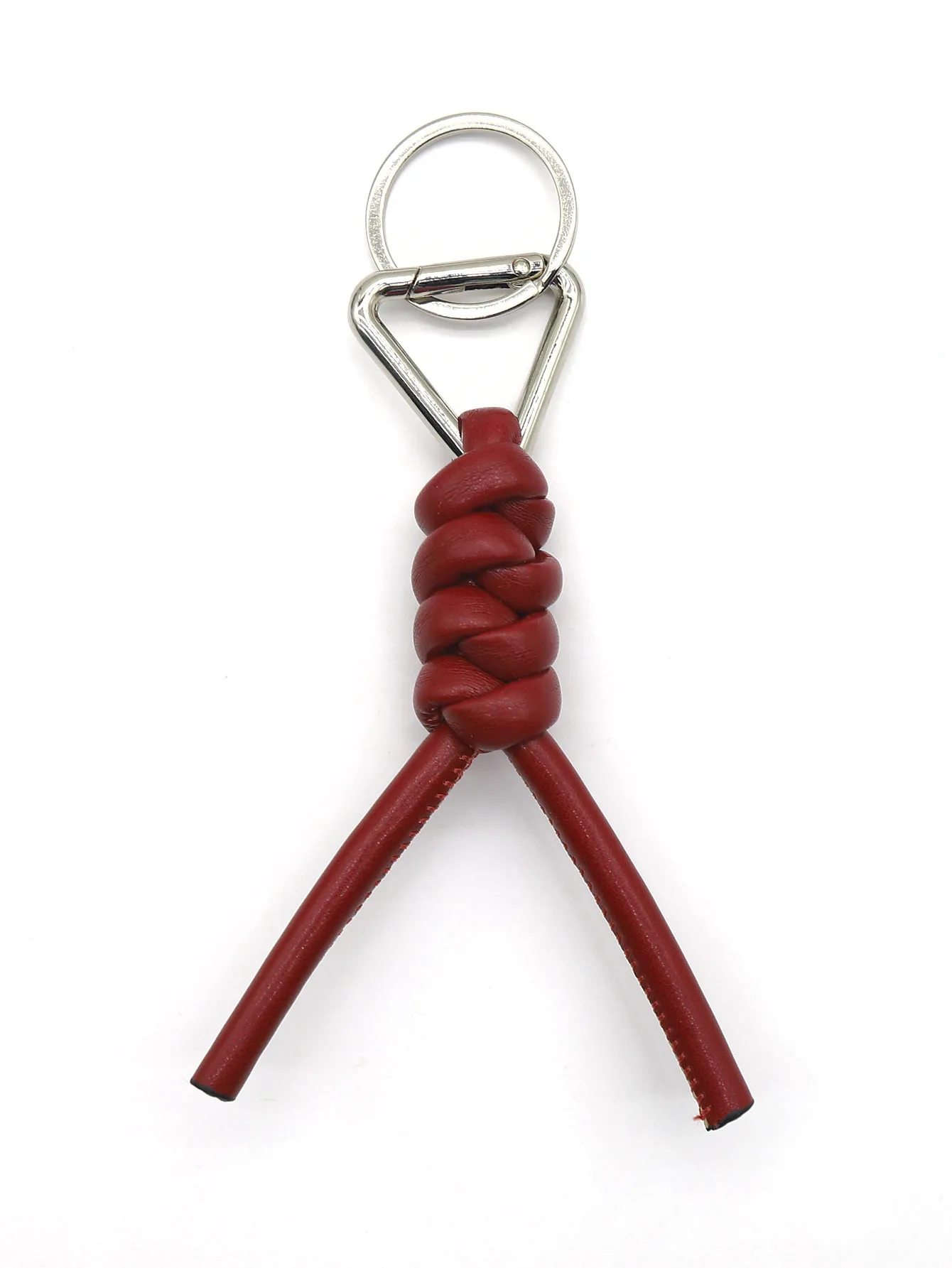 1 Piece All Seasons Pu Leather Solid Color Keychain display picture 7