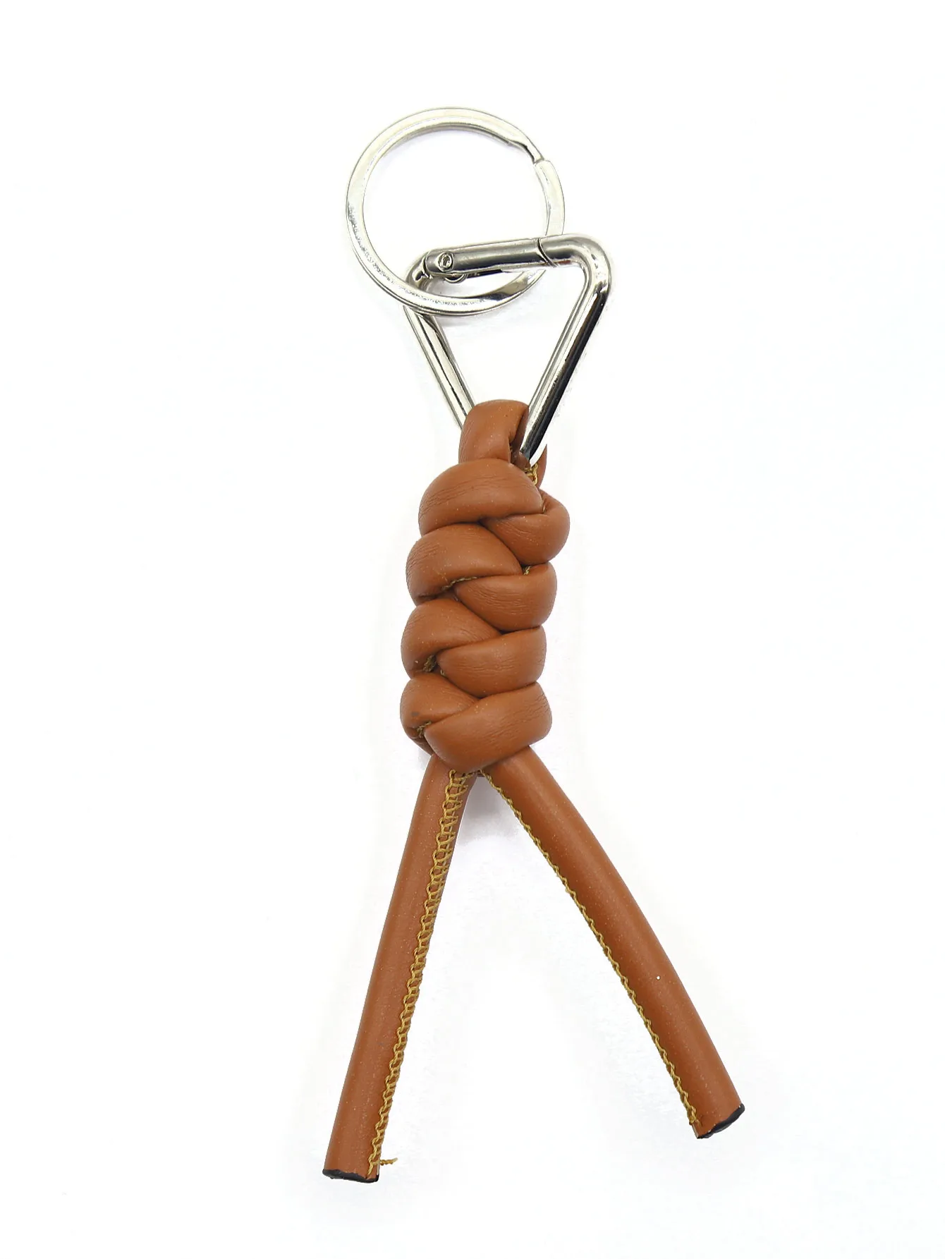 1 Piece All Seasons Pu Leather Solid Color Keychain display picture 9