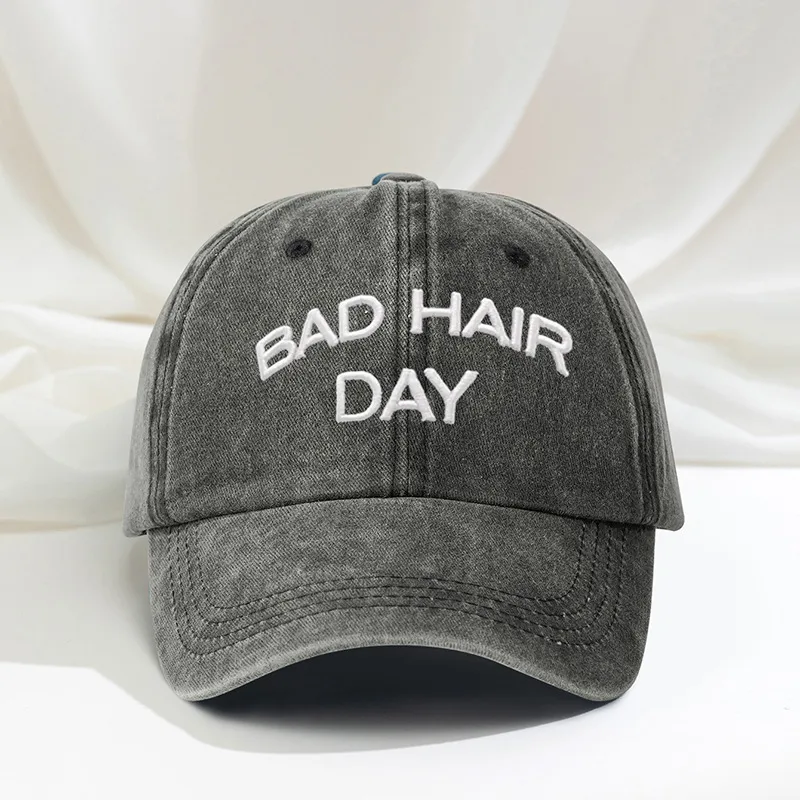 Unisex Casual Simple Style Streetwear Vocabulary Words/Name Embroidery Curved Eaves Baseball Cap display picture 3