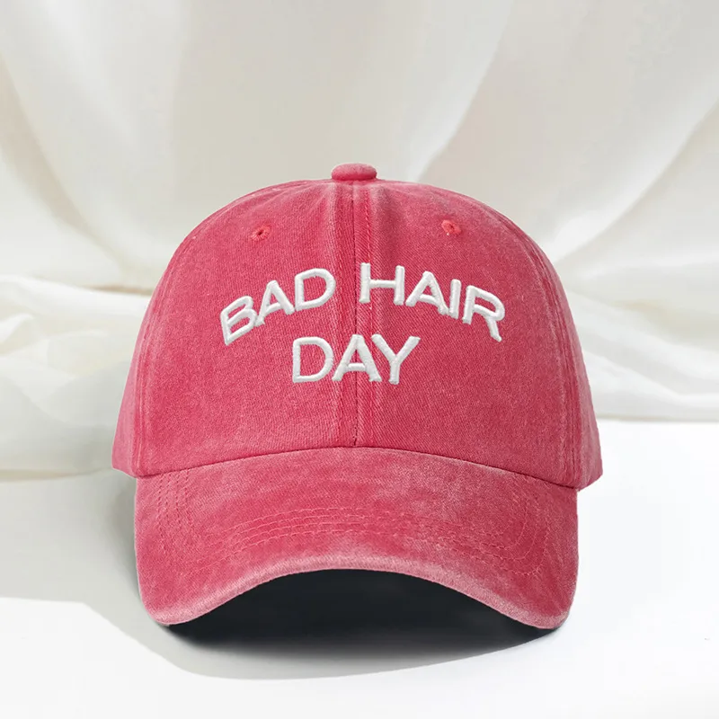 Unisex Casual Simple Style Streetwear Vocabulary Words/Name Embroidery Curved Eaves Baseball Cap display picture 7