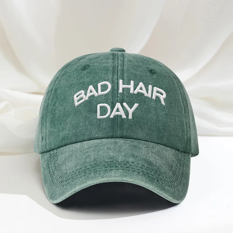 Unisex Casual Simple Style Streetwear Vocabulary Words/Name Embroidery Curved Eaves Baseball Cap display picture 6