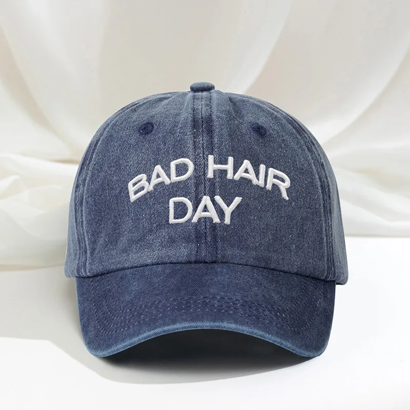 Unisex Casual Simple Style Streetwear Vocabulary Words/Name Embroidery Curved Eaves Baseball Cap display picture 2