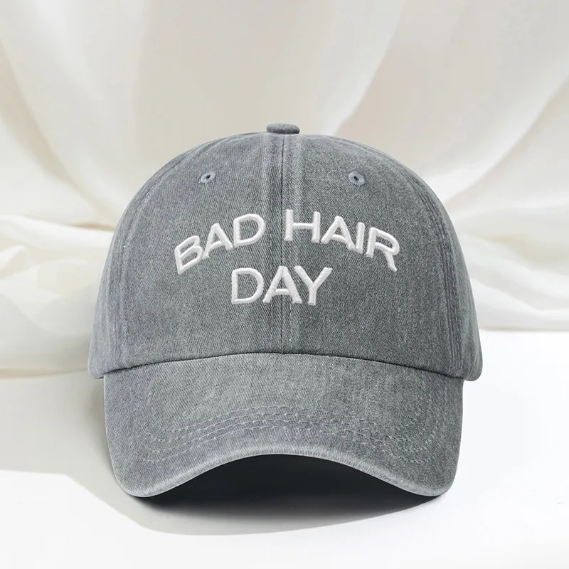 Unisex Casual Simple Style Streetwear Vocabulary Words/Name Embroidery Curved Eaves Baseball Cap display picture 4