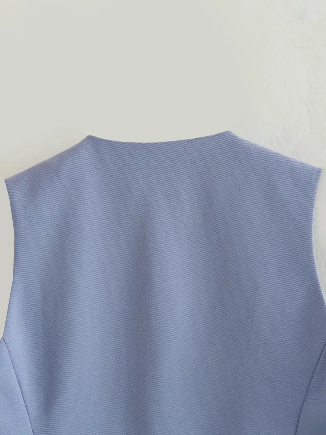 Women's Sleeveless Blazers Simple Style Classic Style Solid Color display picture 17