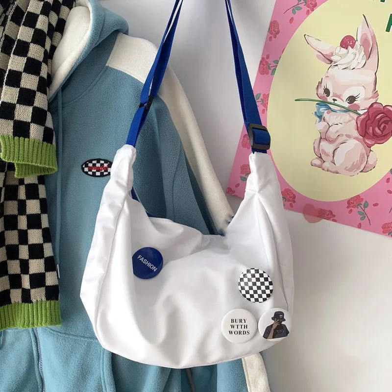 2023 New New Fashion Brand Shoulder Bag Fashion New Style Ins Women's Bag Klein Blue All-Match Casual Messenger Bag display picture 5
