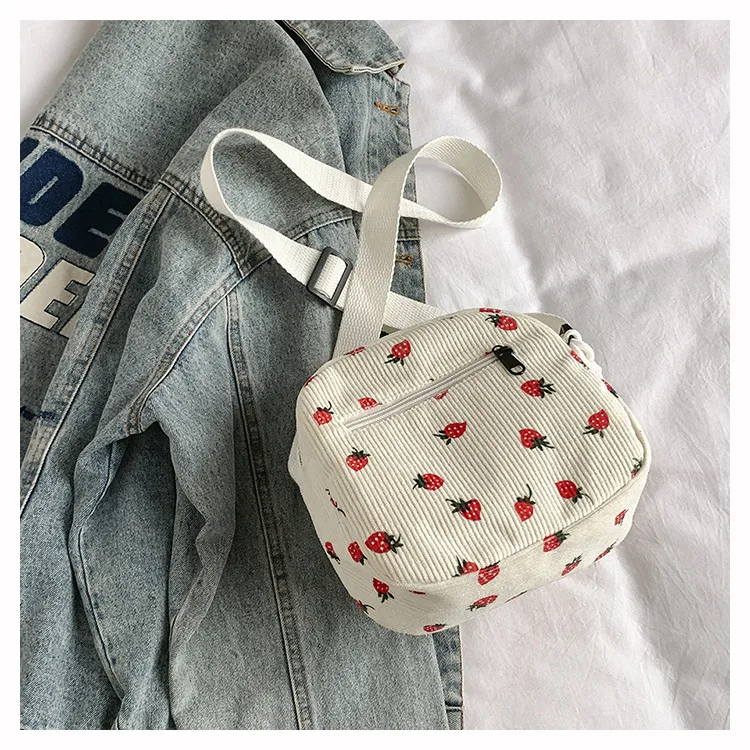 Schoolbag Female Ins New Junior High School Student Mori Style High School Student Online Influencer Cute Girl Heart Pink Strawberry Backpack display picture 8