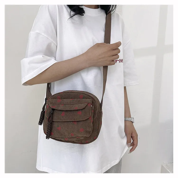 Schoolbag Female Ins New Junior High School Student Mori Style High School Student Online Influencer Cute Girl Heart Pink Strawberry Backpack display picture 15