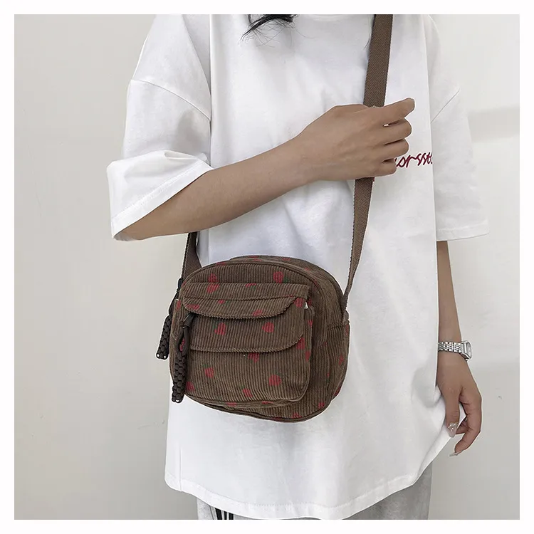 Schoolbag Female Ins New Junior High School Student Mori Style High School Student Online Influencer Cute Girl Heart Pink Strawberry Backpack display picture 16