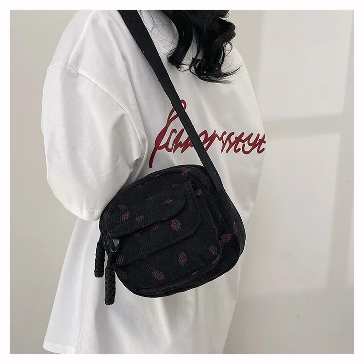Schoolbag Female Ins New Junior High School Student Mori Style High School Student Online Influencer Cute Girl Heart Pink Strawberry Backpack display picture 17