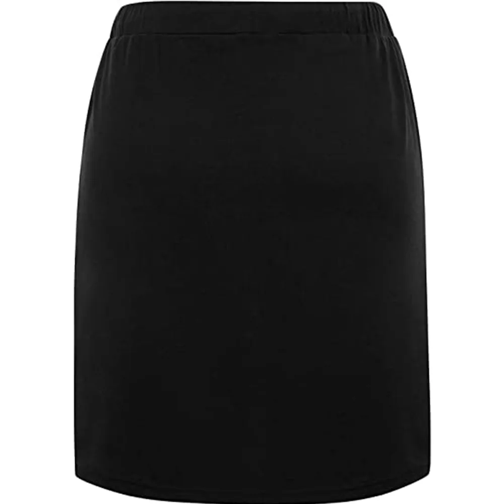 Supply Amazon  European And American Spring Summer Women's Wear Elegant Tied Solid Skirt Two-Layer Short Culottes display picture 11