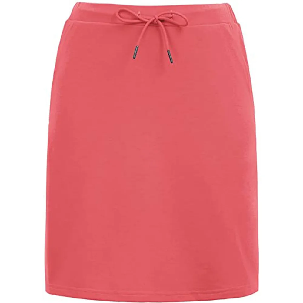 Supply Amazon  European And American Spring Summer Women's Wear Elegant Tied Solid Skirt Two-Layer Short Culottes display picture 16