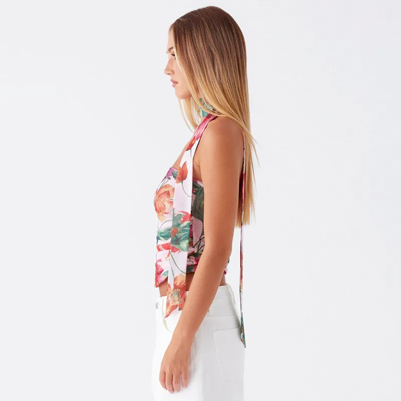 Women's Bandeau Tank Tops Streetwear 3D Effect display picture 12