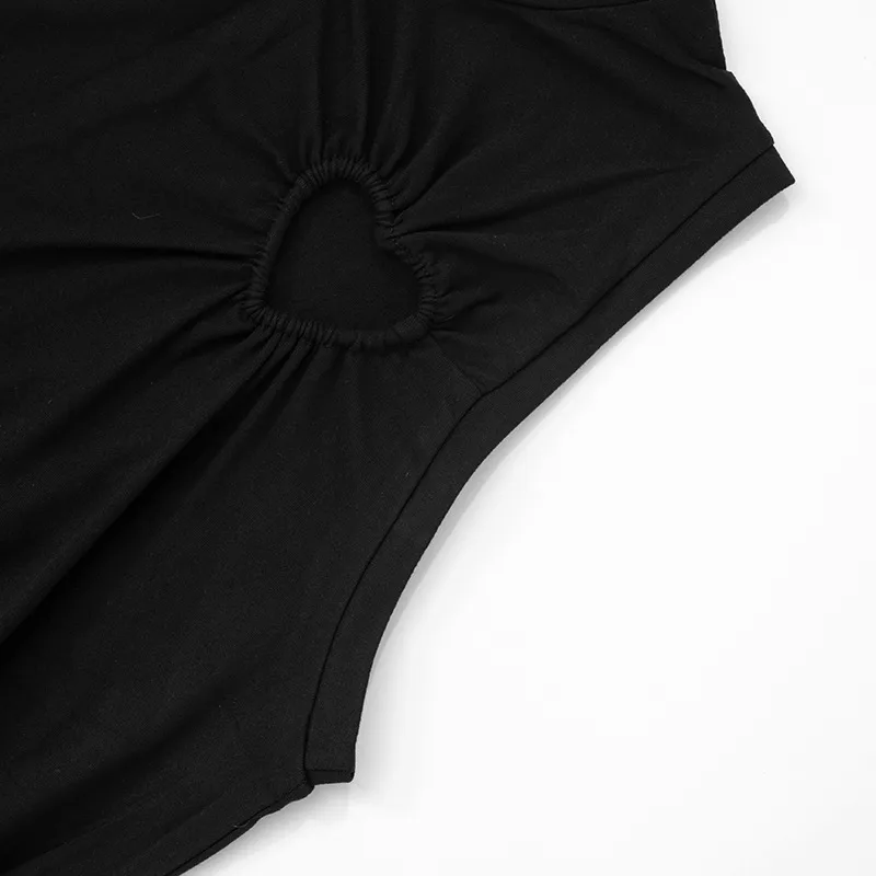 Women's T-shirt Sleeveless T-Shirts Fresh And Sweet Sweet Spicy Wind Solid Color display picture 23