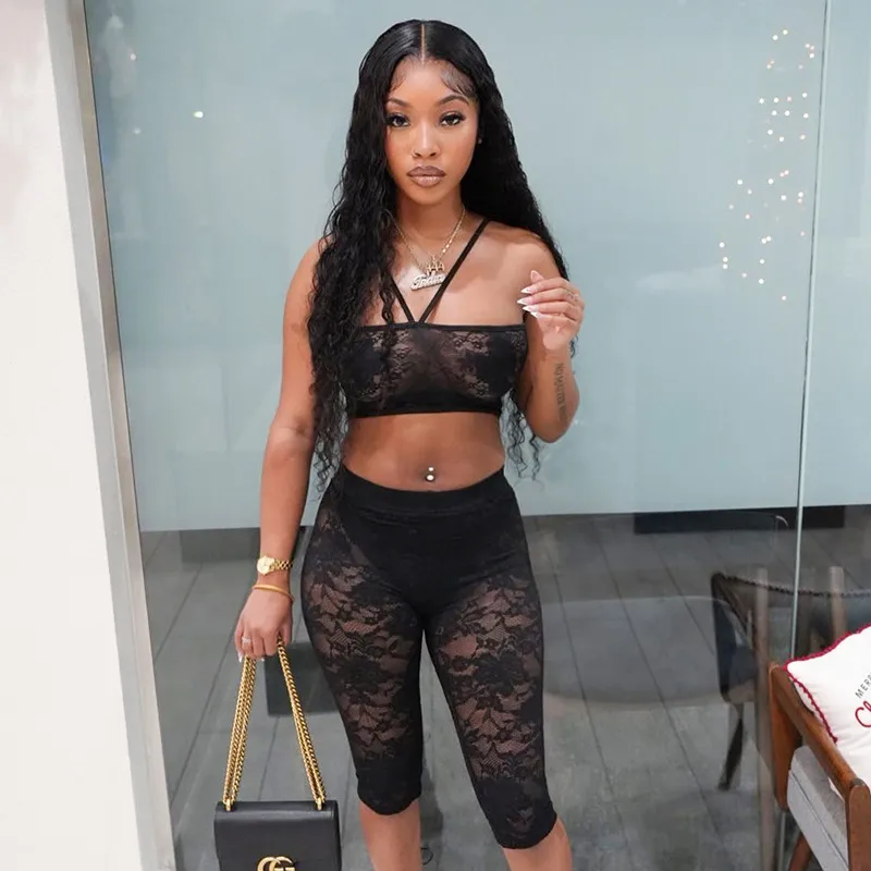 Weekend Women's Sexy Solid Color Spandex Polyester Pant Co-ord Set Shorts Sets display picture 2