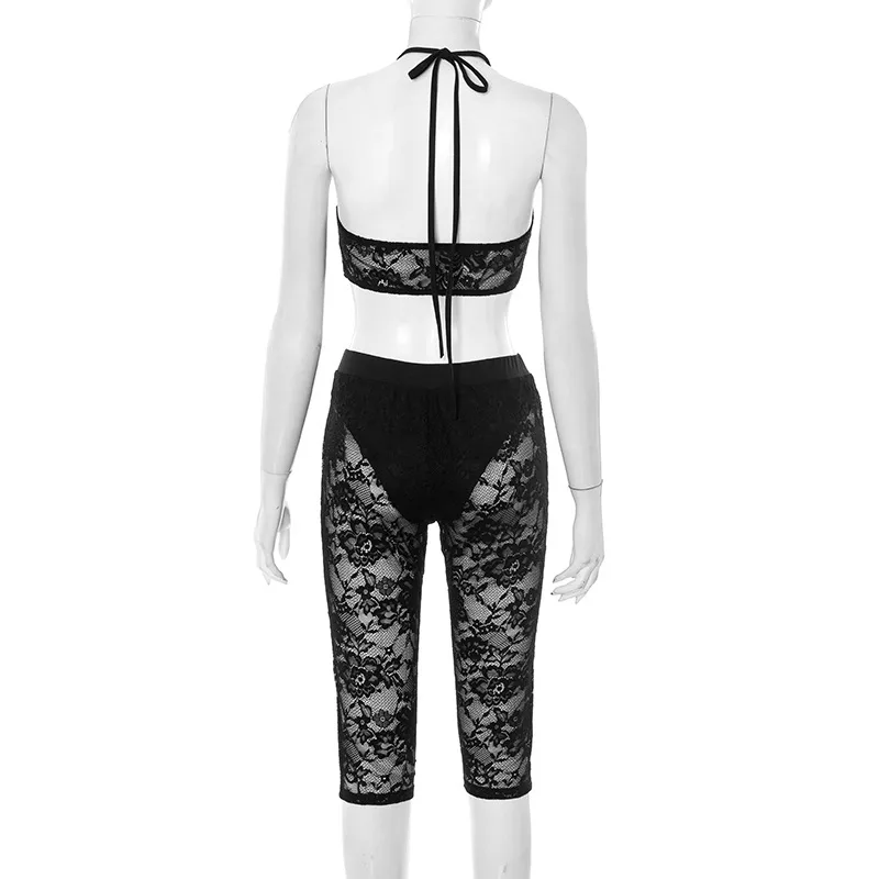 Weekend Women's Sexy Solid Color Spandex Polyester Pant Co-ord Set Shorts Sets display picture 9